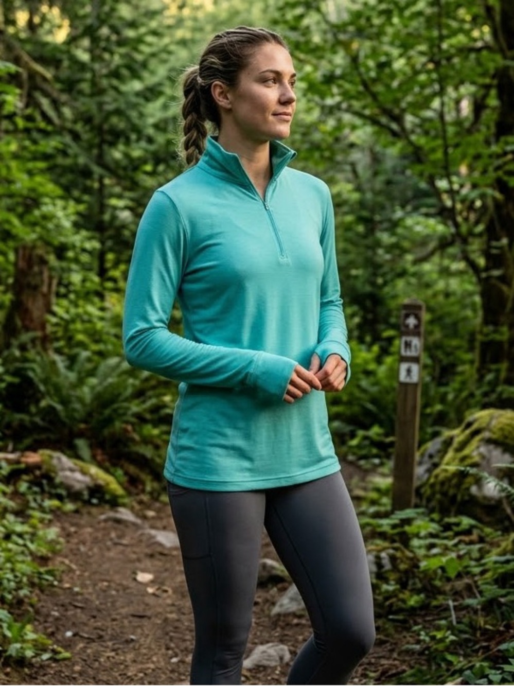 Patagonia | 3/4 Zip Capilene Base Layer | Sz M